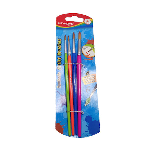 G. Escolar - Juego Pinceles 4/1 KEYROAD