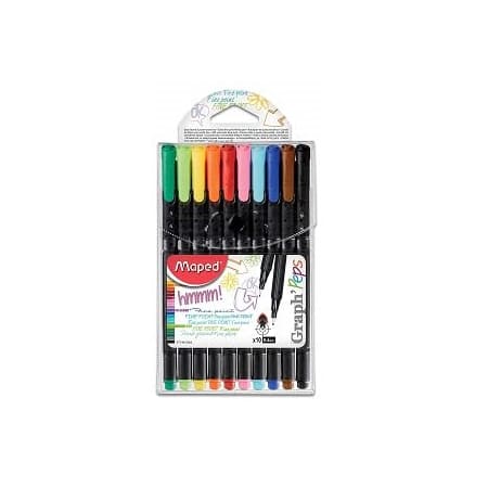 Felpas fina 10 colores Maped